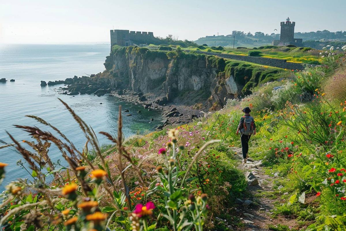 Découvrez le sentier côtier de Kermorvan : une balade inoubliable entre phare et fort