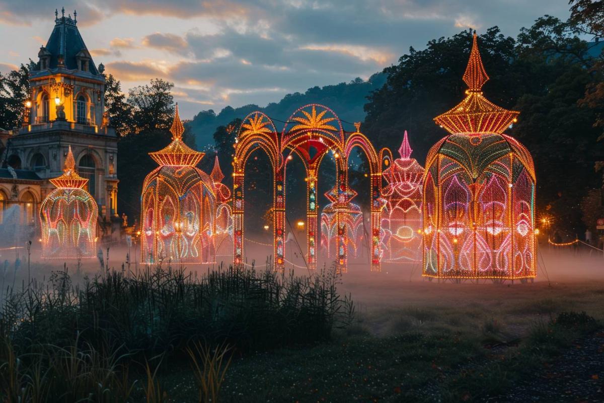 Illuminations féeriques : les incontournables festivals de lumières en Île-de-France