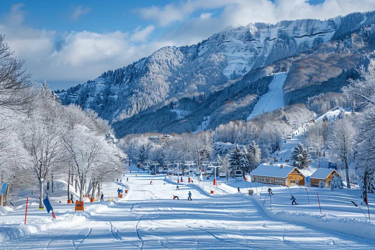 La station de ski la plus proche de Paris émerveille les visiteurs cet hiver